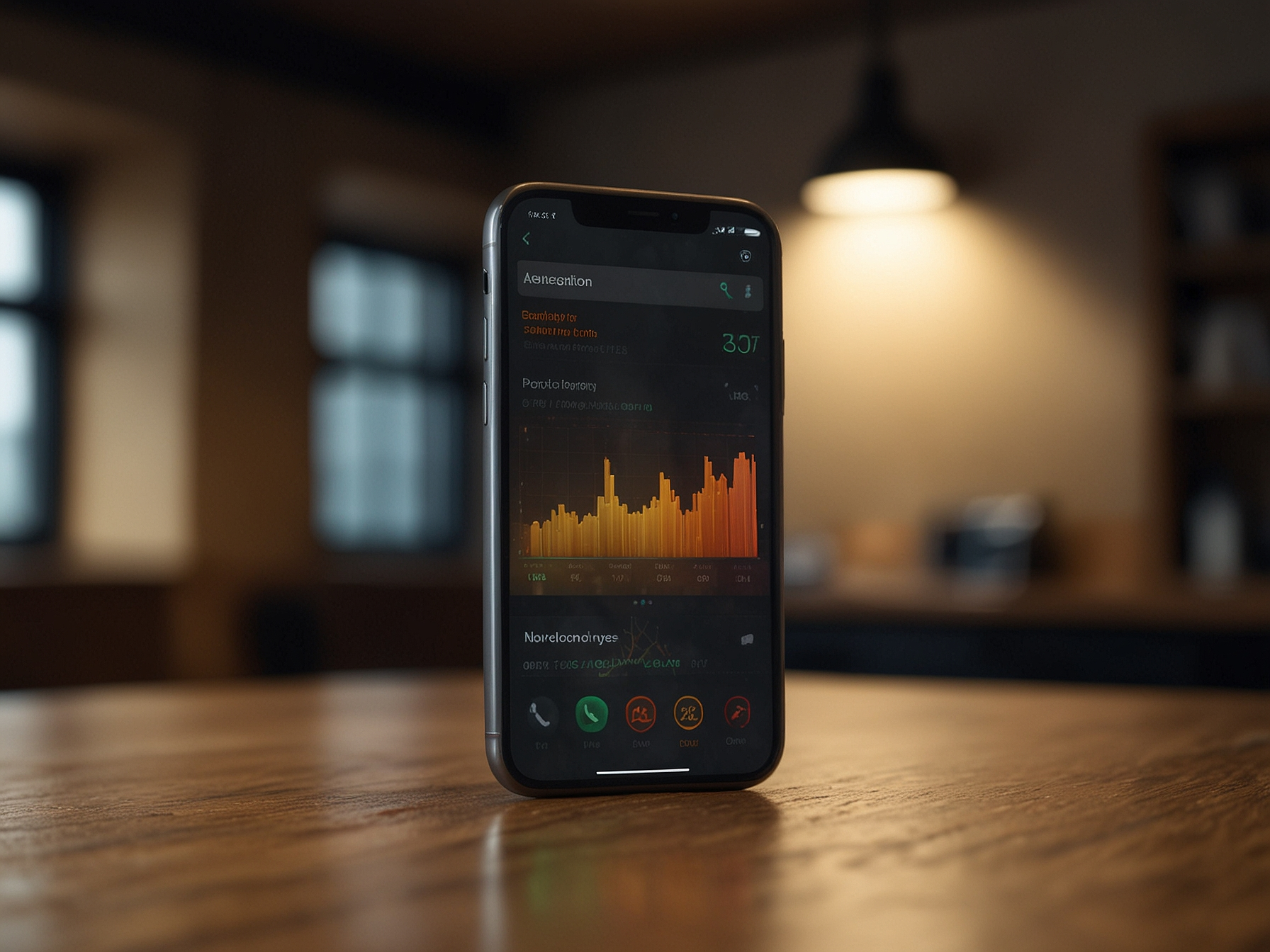 App update and performance visual