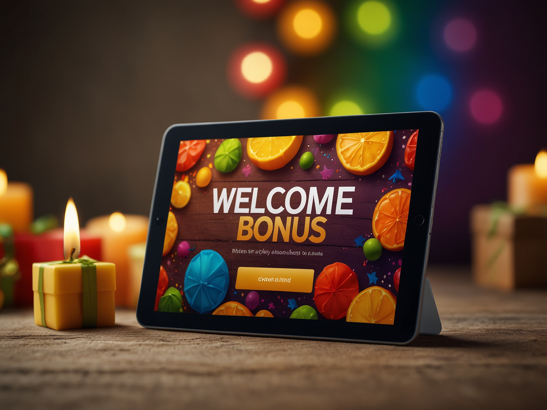 Welcome bonus visual